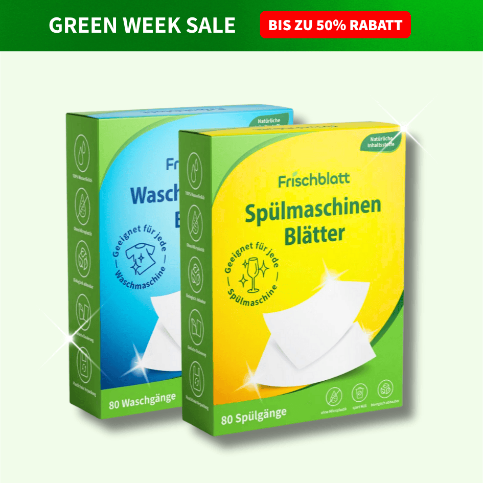 Bundle: Spül- und Waschmittel Blätter