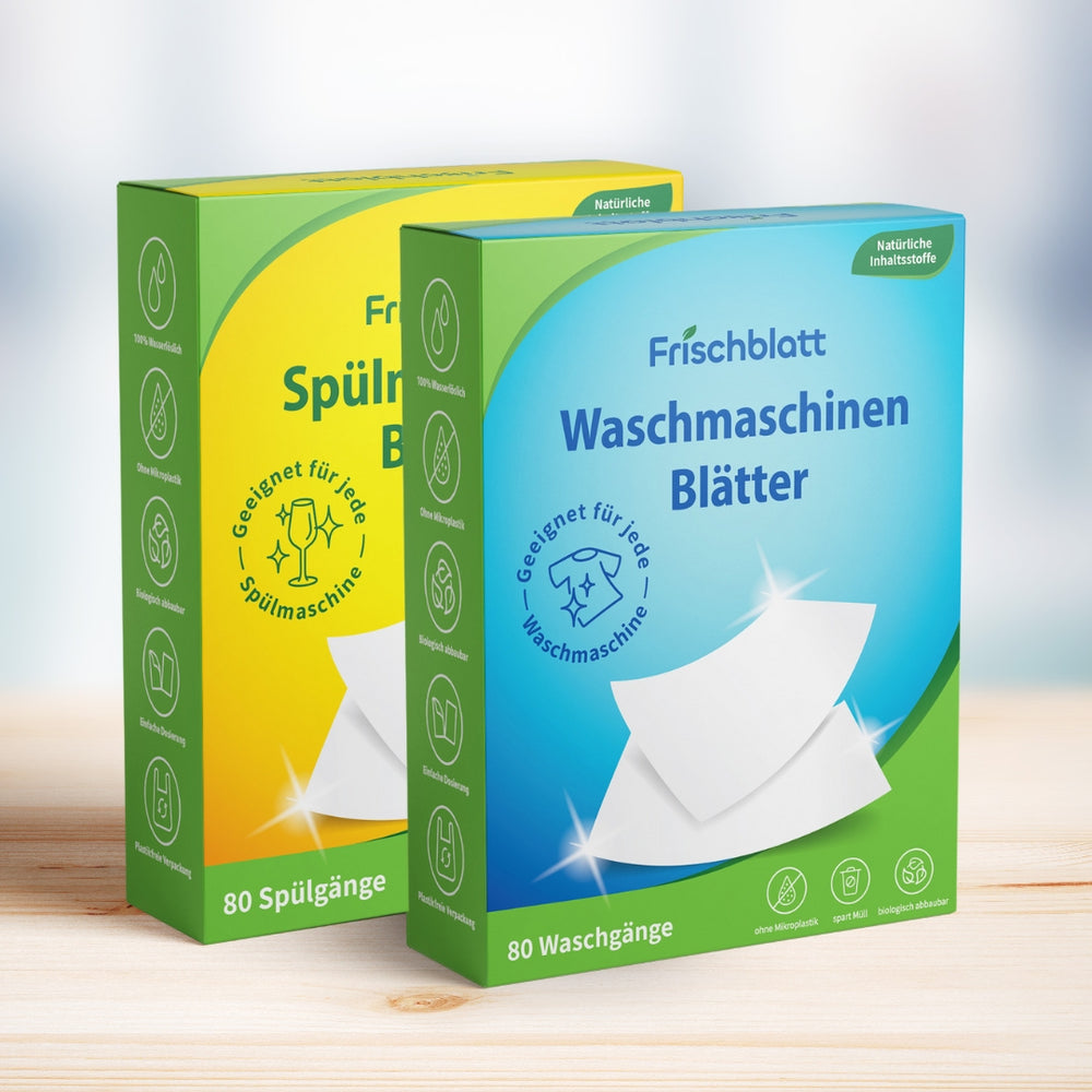 Bundle: Spül- und Waschmittel Blätter